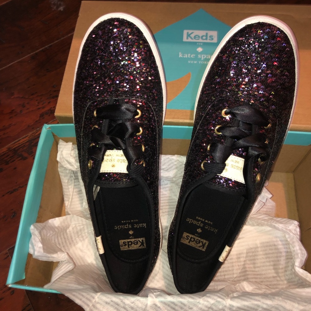 Keds x Kate Spade Glitter Sneakers